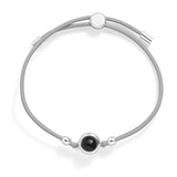 Personalizovaný kožený náramek s fotografií