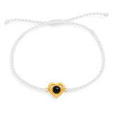 Personalizovaný náramek se srdíčkem a fotografií