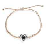 Personalizovaný náramek se srdíčkem a fotografií