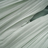 Uranie Mint Green Gathered Maxi Dress