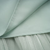 Uranie Mint Green Gathered Maxi Dress